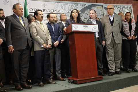 Presentación de la agenda legislativa del Frente Ciudadano por México