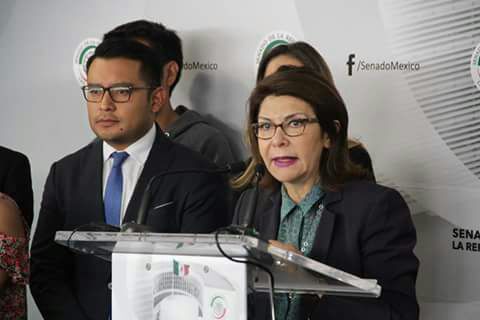 Conferencia de prensa para la recepción de los resultados del Tercer Parlamento Juvenil de México