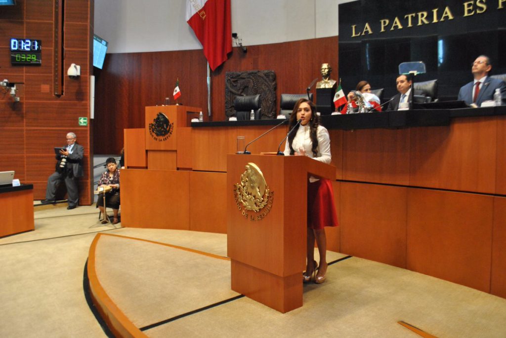 La senadora Iris Vianey Mendoza presentó proyecto de decreto que reforma el artículo 97 del Código Penal Federal
