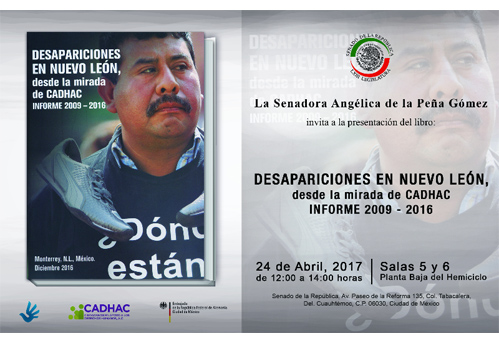 Presentación del libro «Desapariciones en Nuevo León»