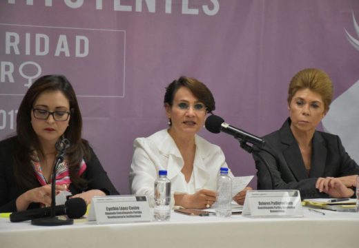 La Constitución de la Ciudad de México logra la paridad integral de género en todos los Poderes del Estado en la ciudad: Dolores Padierna Luna