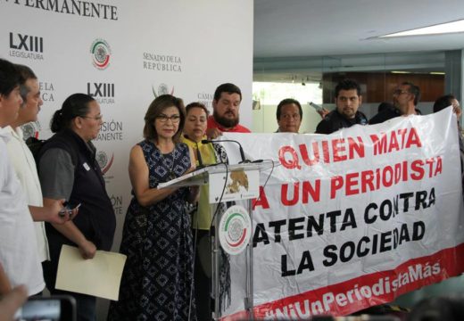 Se compromete Angélica de la Peña con periodistas de Michoacán a dar puntual seguimiento a investigación hasta encontrar a Salvador Adame