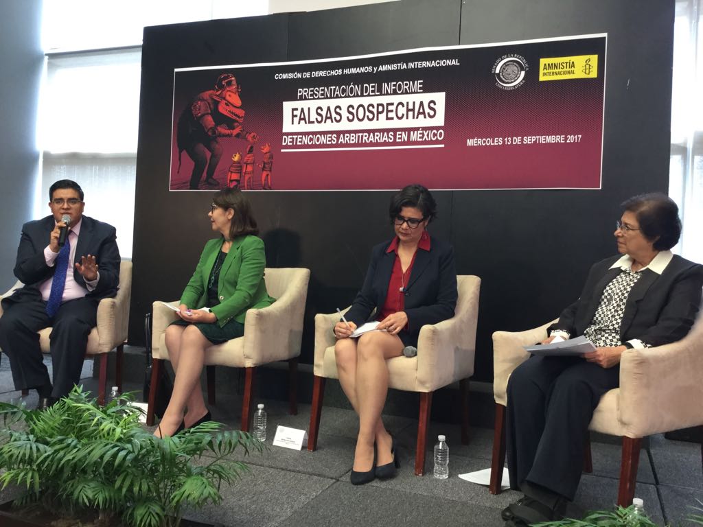 Informe "Falsas sospechas, detenciones arbitrarias en México"