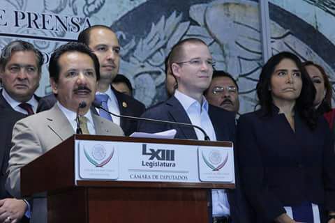 Presentación de la agenda legislativa del Frente Ciudadano por México
