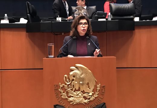 Senadora Angélica de la Peña Gómez presentó reforma constitucional en materia de prohibición de pensiones a expresidentes.