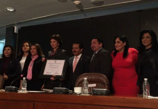 Entrega de Reconocimiento por parte del Senado de la República a la Dra. Ana Güezmes García, por su destacada labor al frente de la ONU-Mujeres en México.