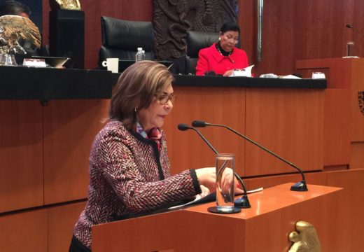 Presenta senadora Angélica de la Peña iniciativa de ley contra la trata de personas
