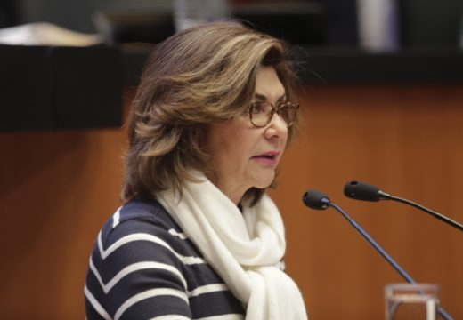 Intervención de la senadora Angélica de la Peña Gómez para referirse a la solicitud de licencia de la senadora Alejandra Barrales Magdaleno.