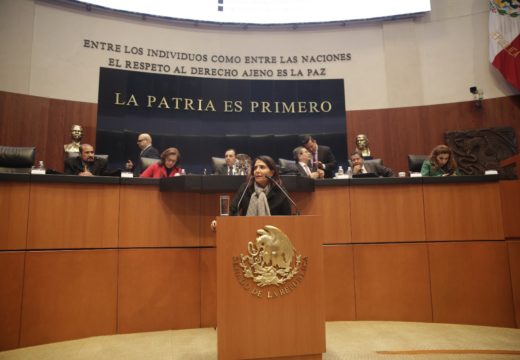 Despide GPPRD a Alejandra Barrales, quien solicitó licencia a su cargo como Senadora
