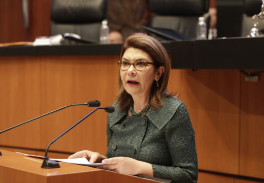 Presenta senadora Angélica de la Peña reforma “antichapulines”.