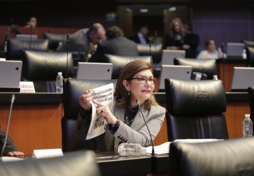La Mesa Directiva del Senado no puede ni debe ser inmiscuida en el proceso electoral: Angélica de la Peña
