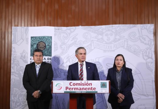 Versión estenográfica de la intervención del coordinador Miguel Ángel Mancera Espinosa, del Grupo Parlamentario del PRD, durante la conferencia de prensa ofrecida en la Cámara de Diputados.