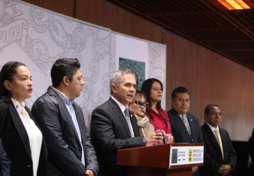 Versión estenográfica de la intervención del coordinador, Miguel Ángel Mancera Espinosa, del Grupo Parlamentario del PRD, durante la conferencia de prensa ofrecida en la Cámara de Diputados