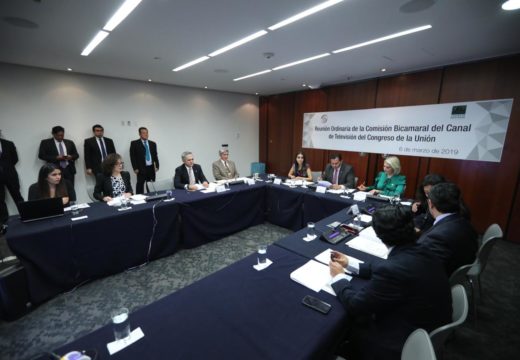 Versión del coordinador del Grupo Parlamentario del PRD, Miguel Ángel Mancera Espinosa, en la primera sesión de trabajo de la Comisión Bicamaral del Canal de Televisión del Congreso General de los Estados Unidos Mexicanos.