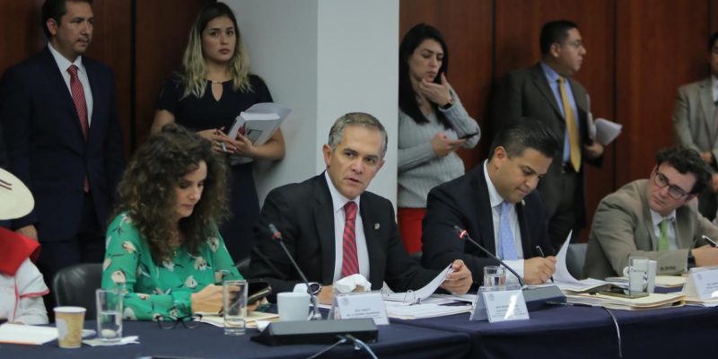 Versión del coordinador del Grupo Parlamentario del PRD, Miguel Ángel Mancera Espinosa, en Comisiones Unidas de Puntos Constitucionales y Estudios Legislativos Segunda.