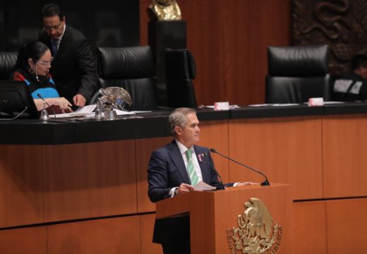 Versión del coordinador del Grupo Parlamentario del PRD, Miguel Ángel Mancera Espinosa, para referirse a las reservas presentadas por la senadora Freyda Marybel Villegas Canché.