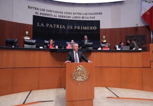Versión del coordinador del Grupo Parlamentario del PRD, Miguel Ángel Mancera Espinosa, para fijar posicionamiento sobre las reformas constitucionales en materia de revocación de mandato.
