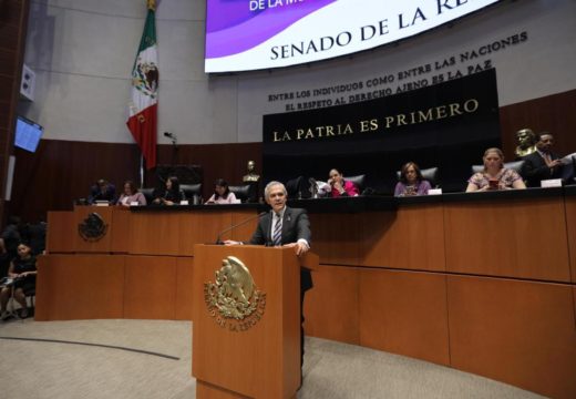 Versión del coordinador del Grupo Parlamentario del PRD, Miguel Ángel Mancera Espinosa, durante la Sesión Solemne para conmemorar el Día Internacional de la Mujer.