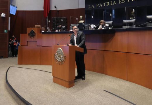 Versión de la participación del senador del Grupo Parlamentario del PRD, Marco Trejo Pureco, para hablar a favor de los tres dictámenes por los que se ratifican nombramientos a personal diplomático