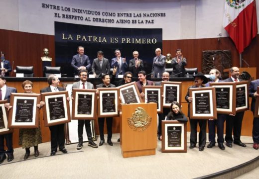 Reconoce el Senado de la República a autores y compositores mexicanos