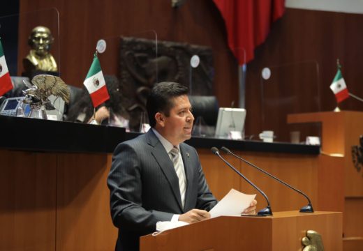 Versión de la intervención del senador del Grupo Parlamentario del PRD, Antonio García Conejo, para referirse al análisis del Tercer Informe de Gobierno del presidente de la República, en materia de Política Interior