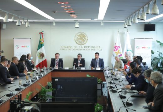 Versión de la intervención del senador del Grupo Parlamentario del PRD, Antonio García Conejo, durante la firma del Convenio de Colaboración entre el Senado de la República y Visit México