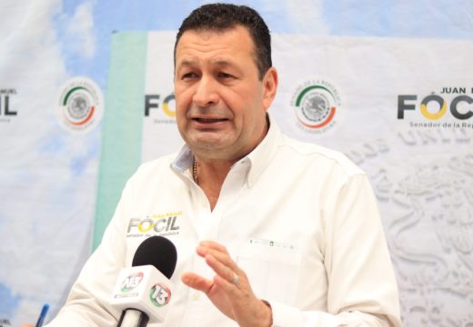 Versión del senador del Grupo Parlamentario del PRD, Juan Manuel Fócil Pérez en videoconferencia de prensa, desde Tabasco.