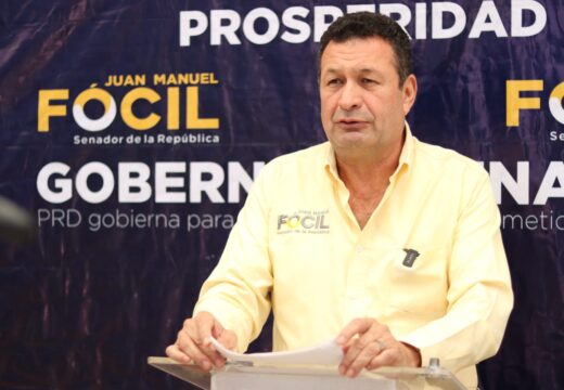 Versión de la conferencia de prensa del senador Juan Manuel Fócil Pérez